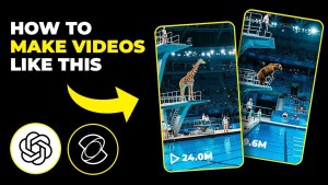 How to make animal diving videos with AI. This tutorial shows you the exact workflow to generate viral content