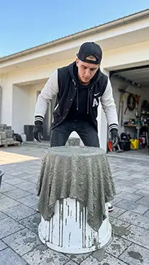 DIY Cement Planter