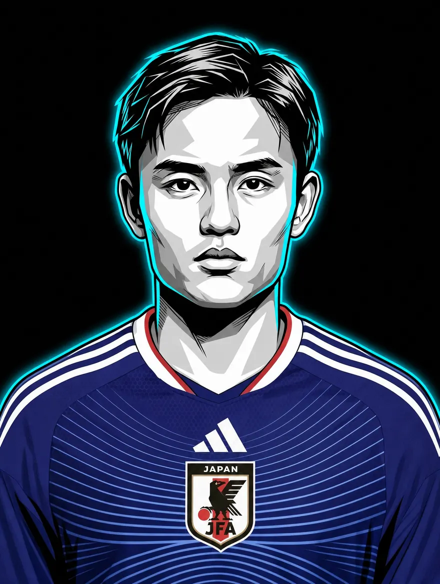 National Team Vector Portrait