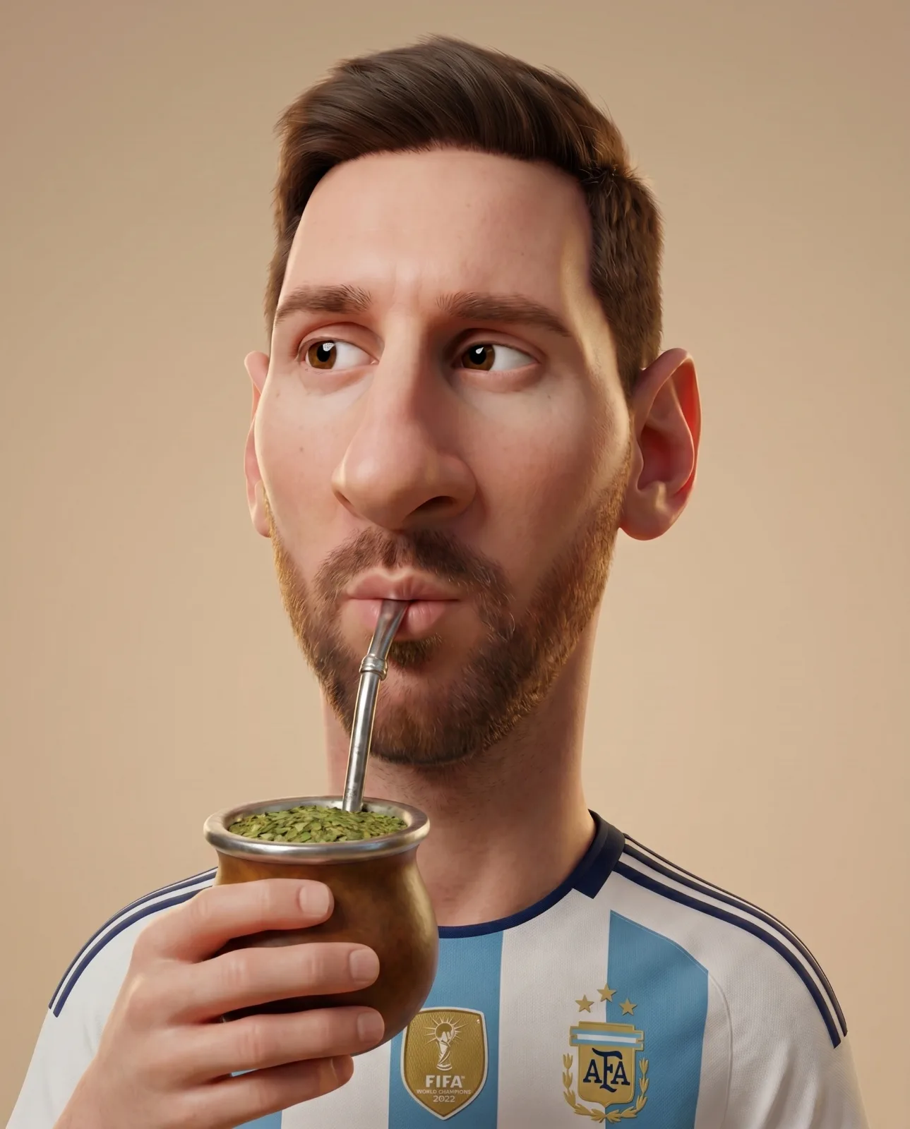 Cartoon Stylized 3D Portrait