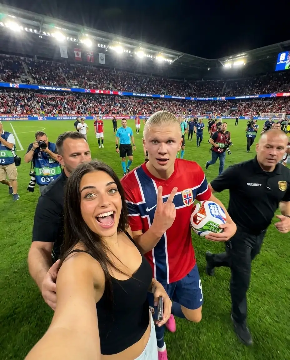 World Cup Victory Celebration on Field