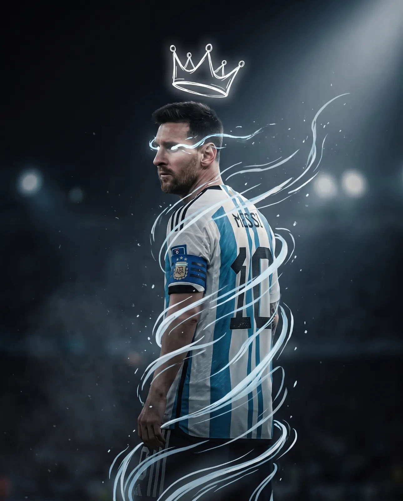 Football King Portrait