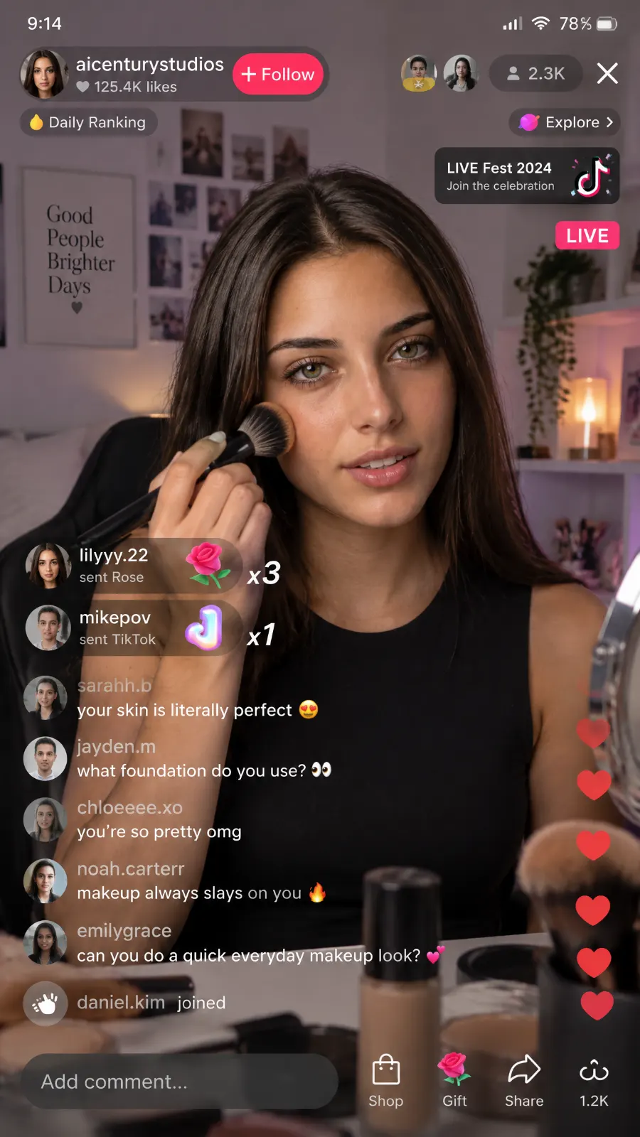 TikTok Livestream