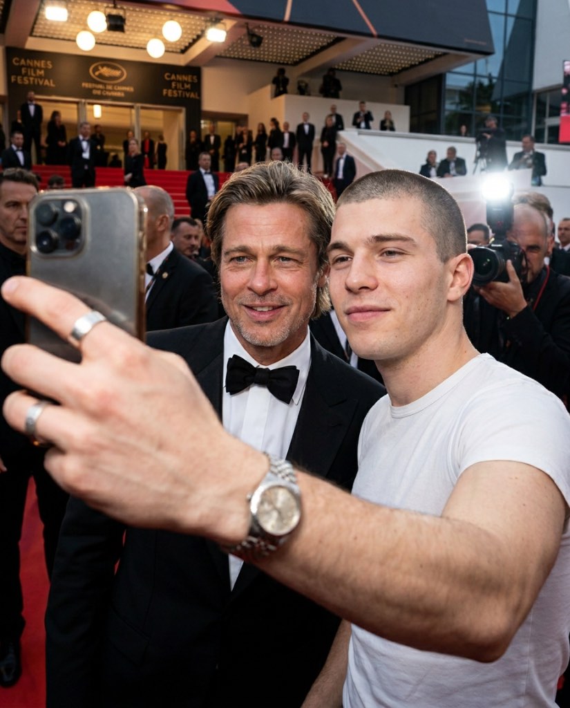 Celebrities selfie