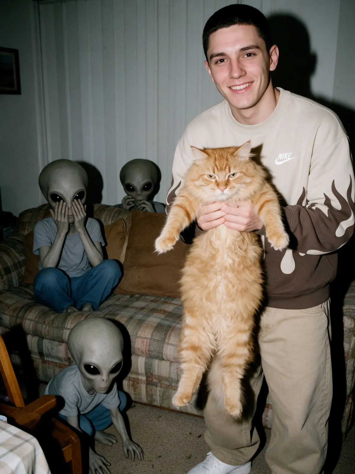 Alien Family Photo