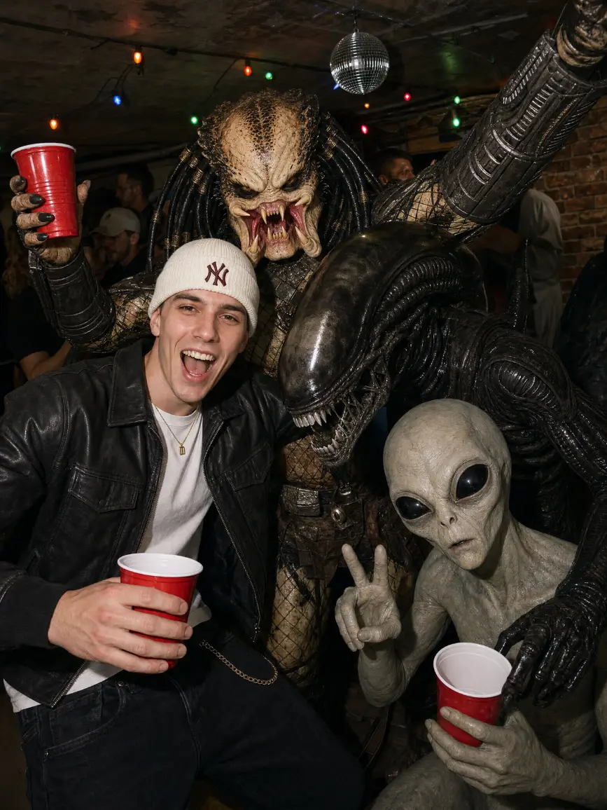 Predator & Alien Selfie