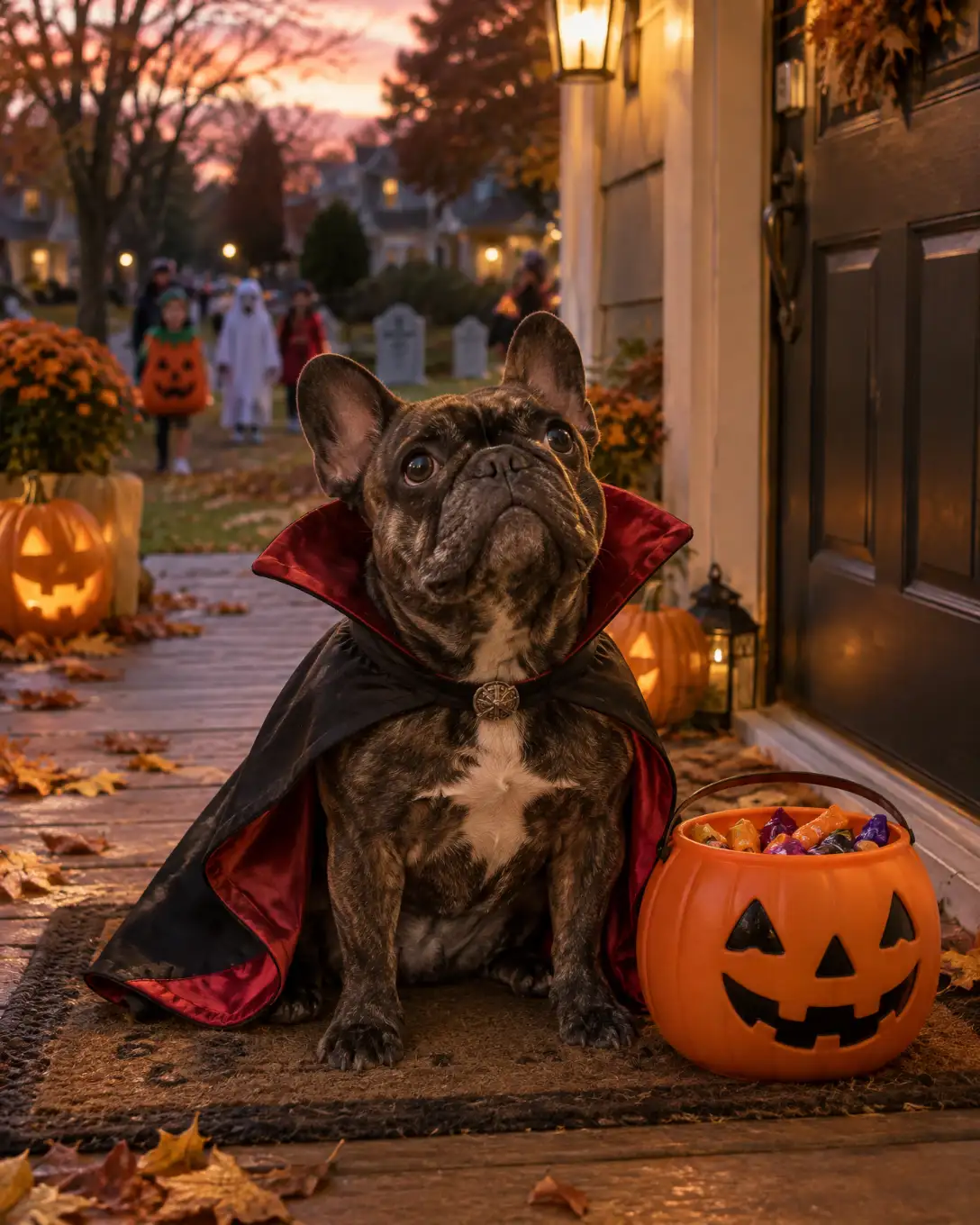 Spooky Paws: Halloween Dog Portraits 🎃