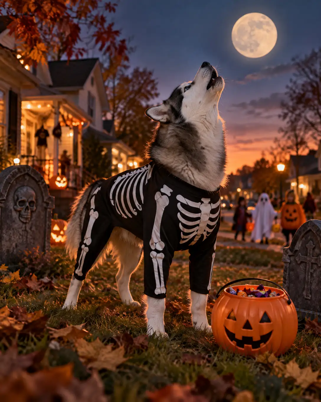 Spooky Paws: Halloween Dog Portraits 🎃