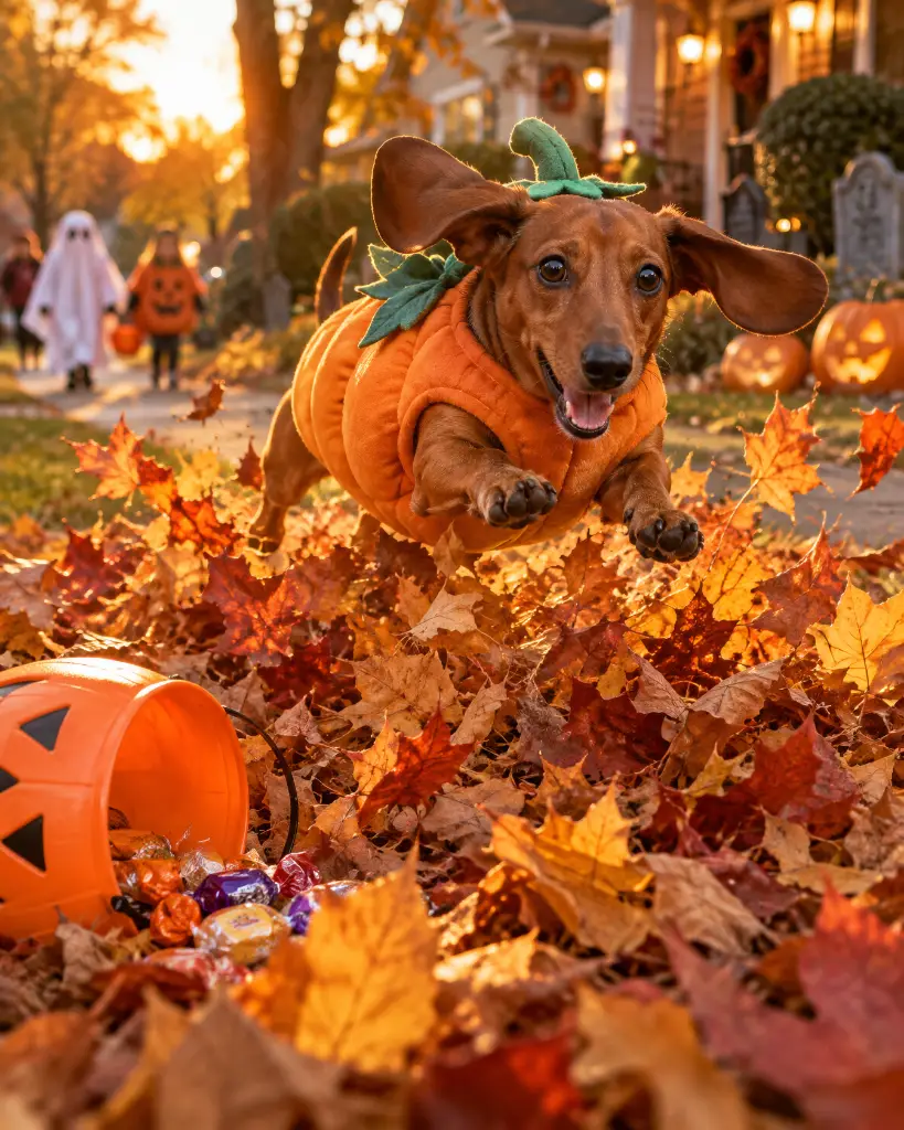 Spooky Paws: Halloween Dog Portraits 🎃