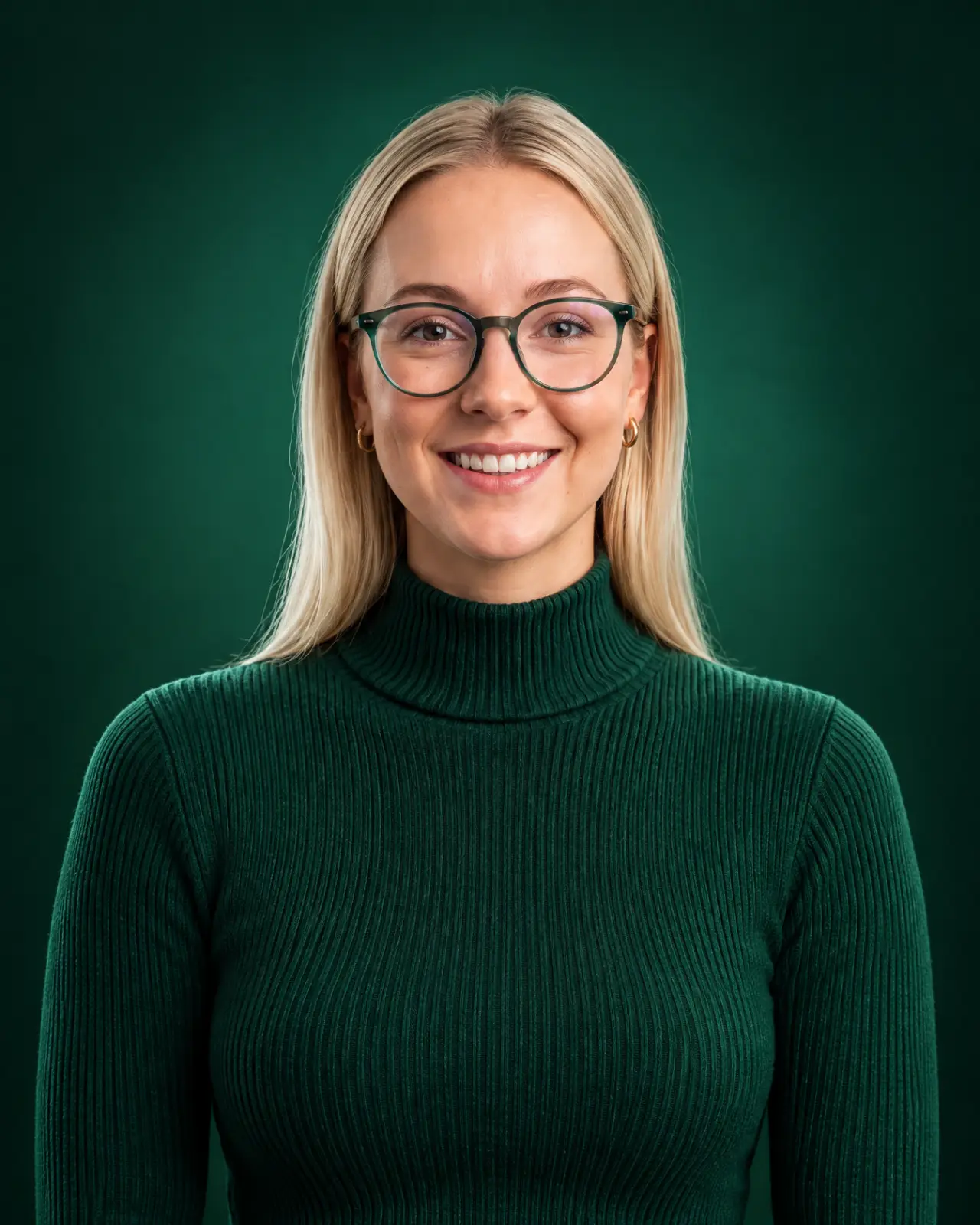 Colorful Studio Portrait