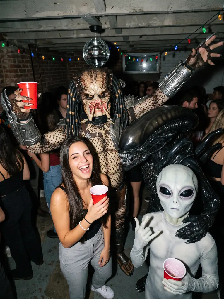 Predator & Alien Selfie