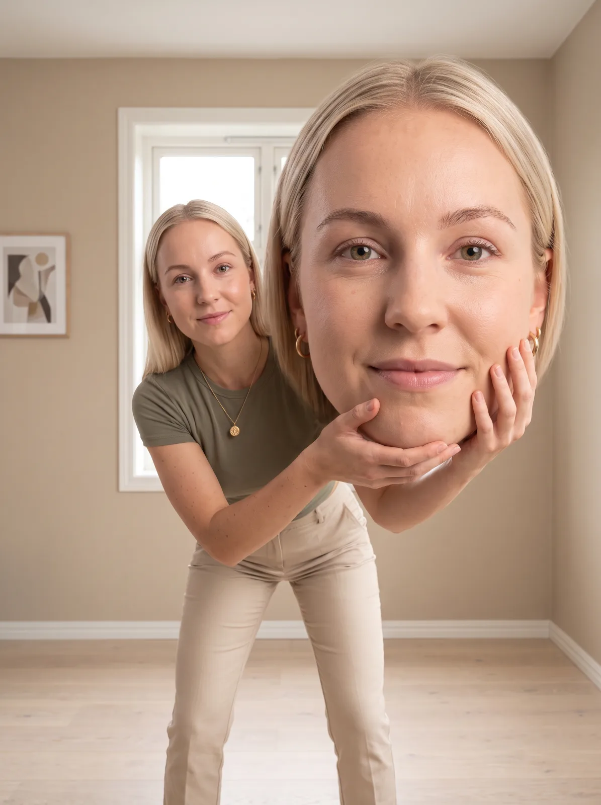 Giant Head Illusion