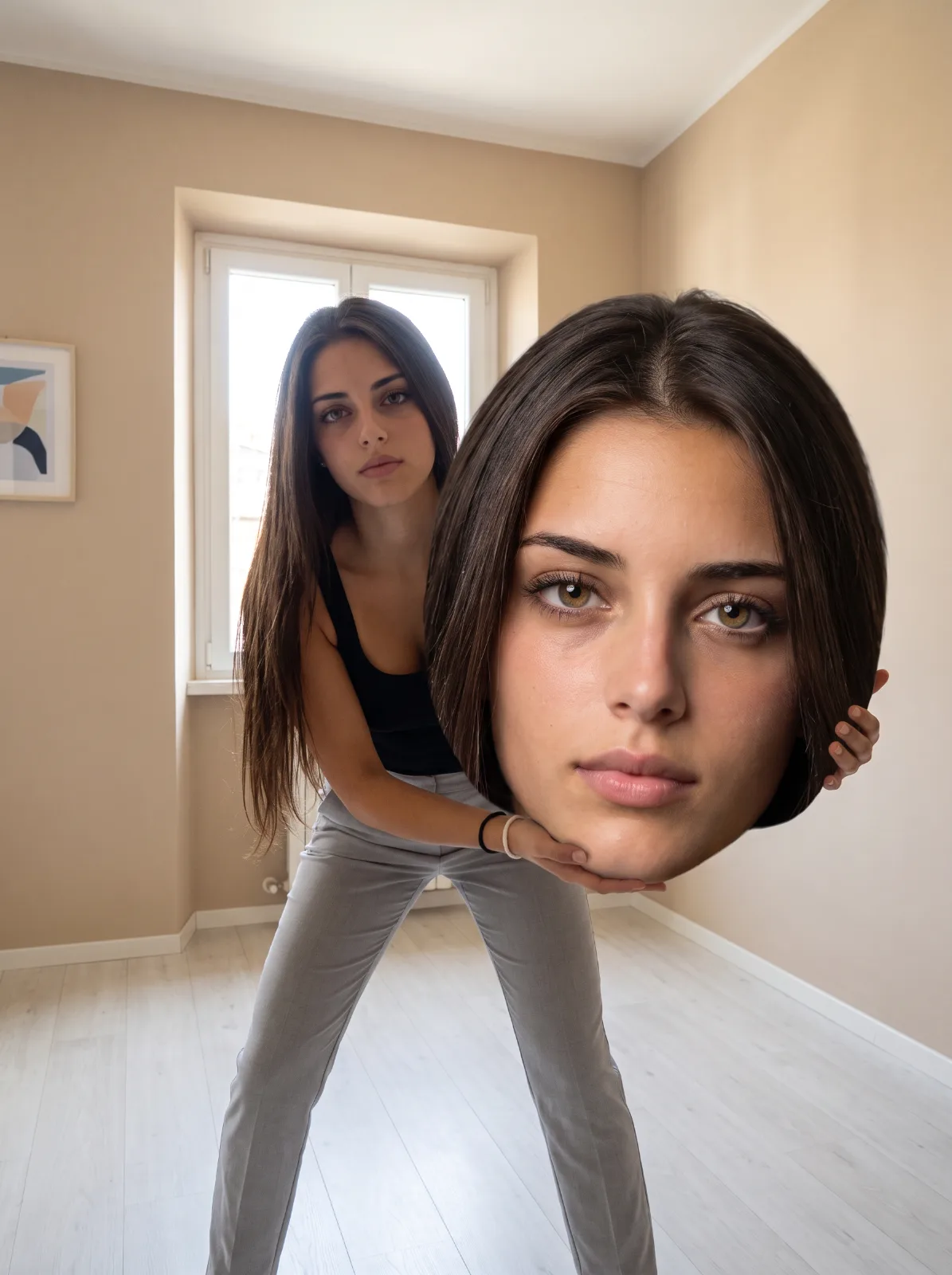 Giant Head Illusion