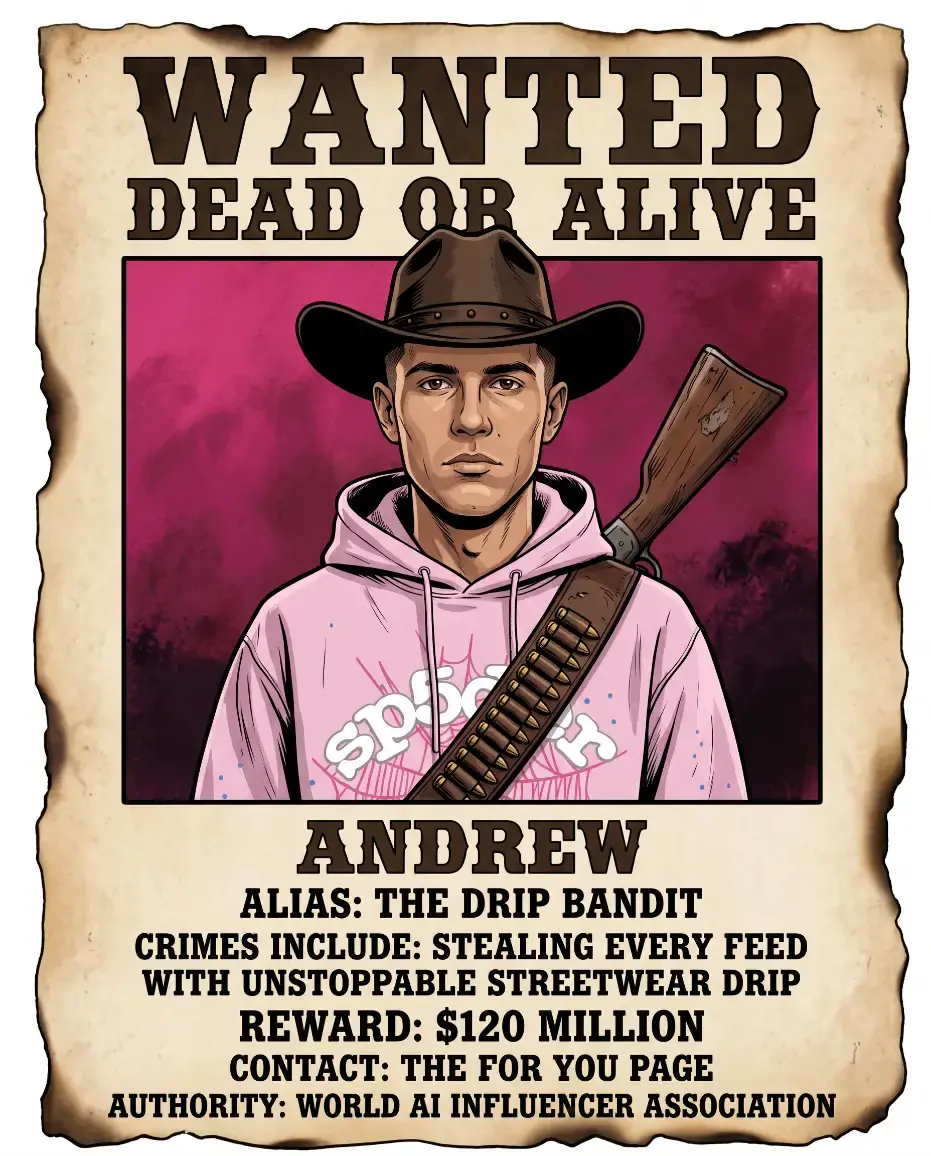 Western wanted poster